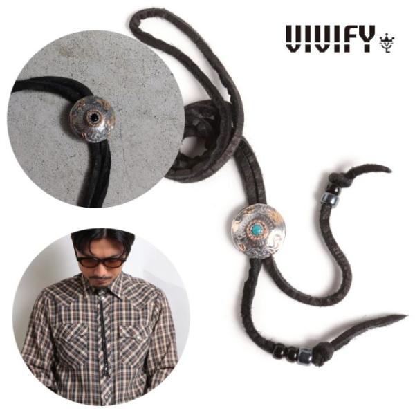 VIVIFY ビビファイ ループタイ ネックレス Phoenix 50 Sen Coin Loop ...