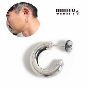 VIVIFY（ビビファイ） 送料無料 両耳用 HoopPierce Lサイズ シルバー