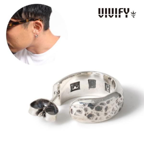 VIVIFY ビビファイ ピアス シルバー Back Hallmarks Pierce/Hammer...