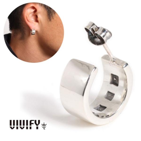VIVIFY ビビファイ ピアス シルバー Back Hallmarks Pierce/Plain/...