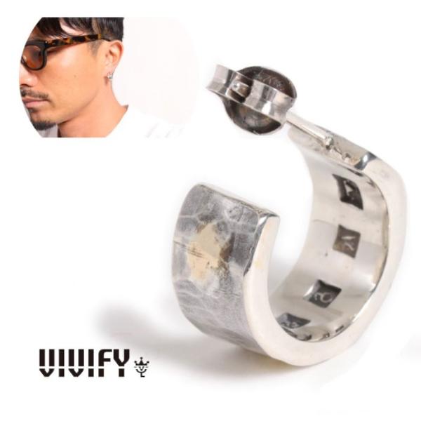 VIVIFY ビビファイ ピアス シルバー Back Hallmarks Pierce/ Hamme...