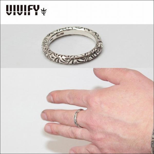 VIVIFY ビビファイ リング 指輪 シルバーFull Arabesque Ring(3mmbod...