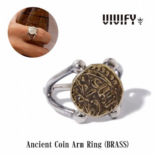 VIVIFY ビビファイ ピアス シルバー 指輪 Ancient Coin Arm Ring(Bra...