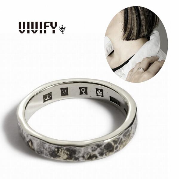 VIVIFY ビビファイ シルバー 指輪 リング Back Hallmarks Ring/Hamme...