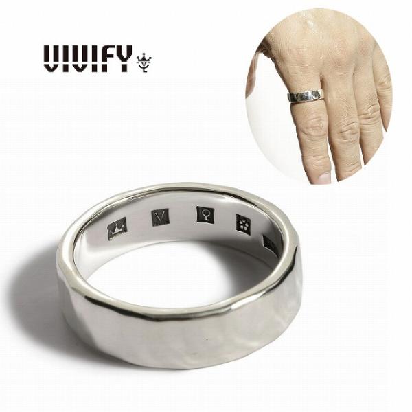 VIVIFY ビビファイ シルバー 指輪 リング Back Hallmarks Ring/Mirro...