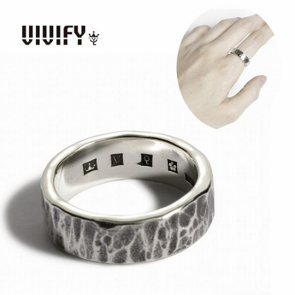 VIVIFY ビビファイ シルバー 指輪 リング Back Hallmarks Ring/Hamme...