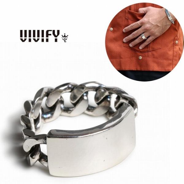 VIVIFY ビビファイ リング 指輪 シルバー Back Hallmarks ID Ring/Pl...
