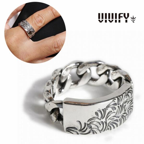 VIVIFY ビビファイ リング 指輪 シルバー Arabesque Back Hallmarks ...