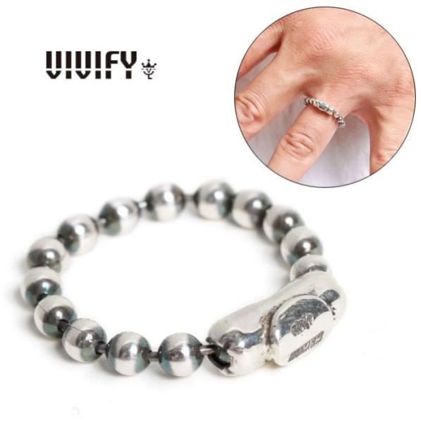 VIVIFY ビビファイ リング 指輪 シルバー Ball Chain Ring