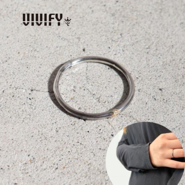 VIVIFY ビビファイ シルバー リング 指輪 Keeper Slim Ring w/gold