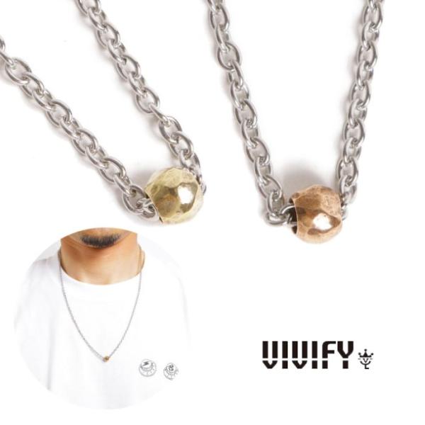 VIVIFY ビビファイ VIVIFY LIGHT ネックレス メタルビーズ Bead Neckla...