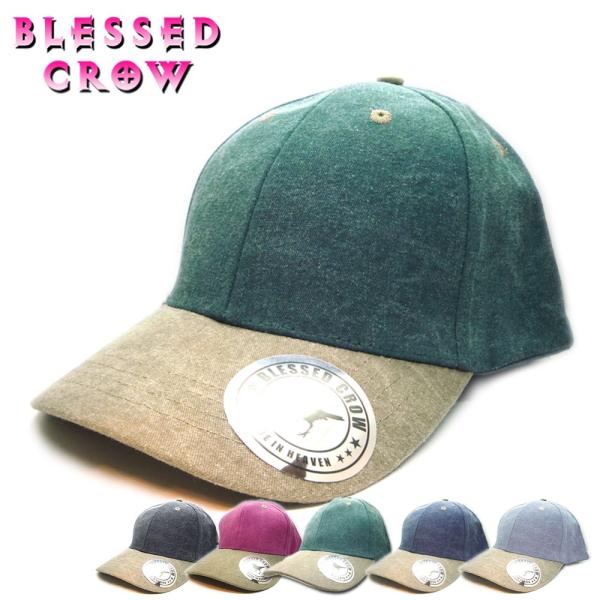 BlessedCrow パステルツートーン キャップ 帽子 メンズ レディース 春夏