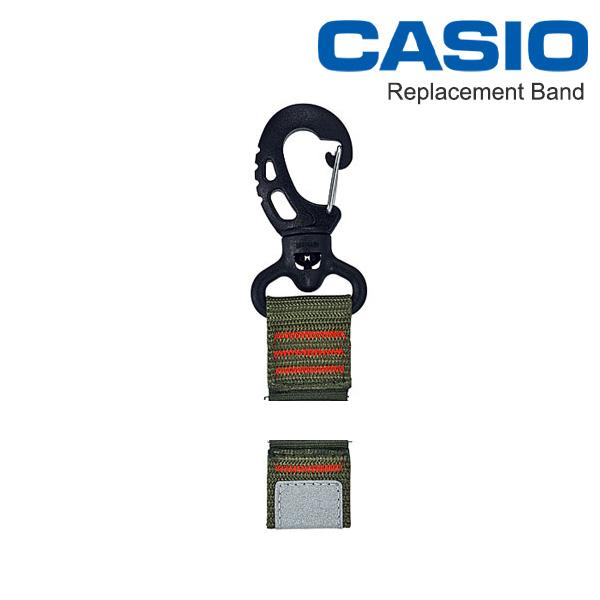 カシオ プロトレック純正 PRW-60YAE-1A 交換用 カラビナ フック ストラップ 23mm幅...