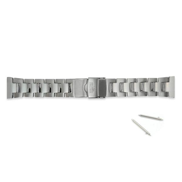 プロトレック純正バンド PRW-31YT-7専用チタン金属ベルト+取付用ばね棒 23mm（10624...