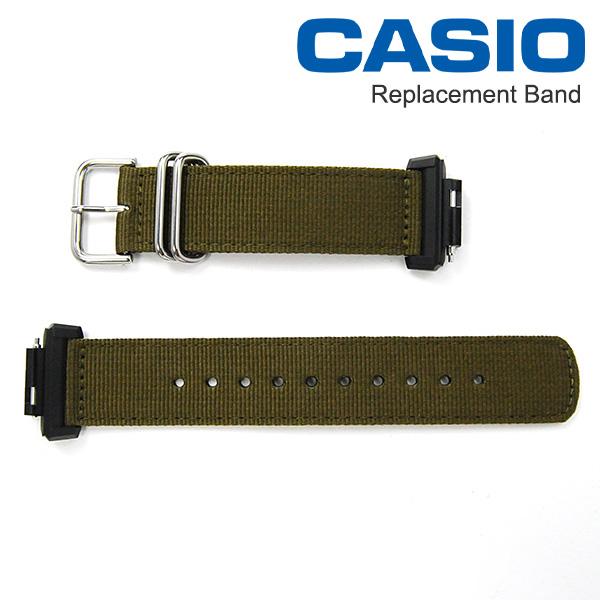 Gショック純正バンド GM-2100系専用ベルト クロスバンド  オリーブ（10654057_030...