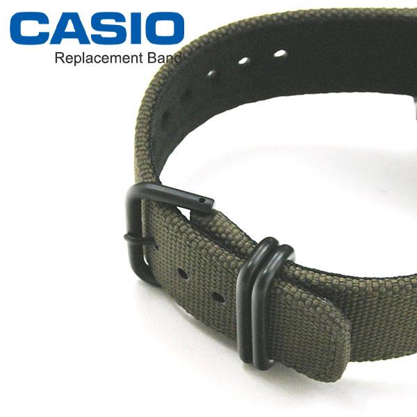 カシオ プロトレック純正バンド PRW-6900YB-3 専用ベルト クロスバンド カーキグリーン ...