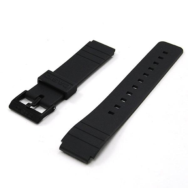 カシオ純正バンド MQ-24専用ベルトウレタン樹脂バンド ブラック（71604416_011）[ ネ...