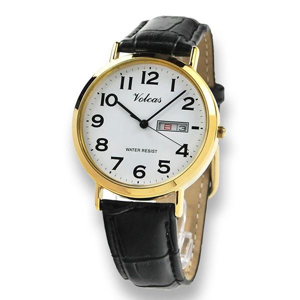 シチズン Q&amp;Q メンズ ウォッチ 皮革バンド 腕時計 a202v114 【 ネコポス】見やすい 高...