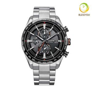 ATTESA（CITIZEN） シチズン アテッサ AT8166-59E ブラックチタン エコ