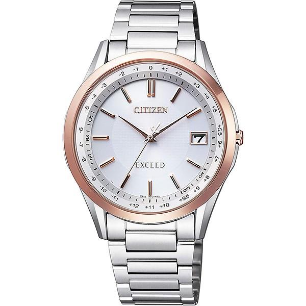メンズ腕時計　シチズン 電波ソーラー メンズ 腕時計 エクシード CB1114-52A    プレゼ...