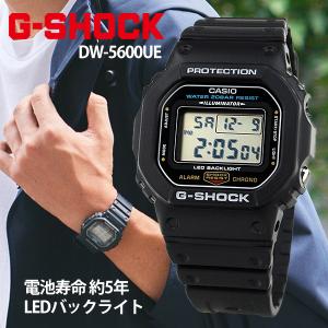 国内正規品 Gショック DW5600 カシオ デジタル DW-5600UE-1 12,0 20気圧防水 耐衝撃構造 ブラック ウレタン樹脂バンド スポーツ カジュアル G-SHOCK｜ペアウォッチ Gショック BLESSYOU