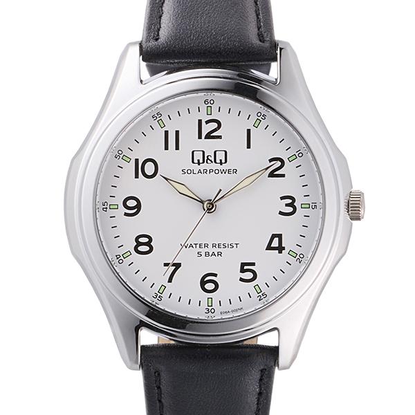 受験 試験 合格 男子  ソーラー 腕時計 シチズン ホワイト  Q&amp;Q  メンズ  防水 ウオッチ...