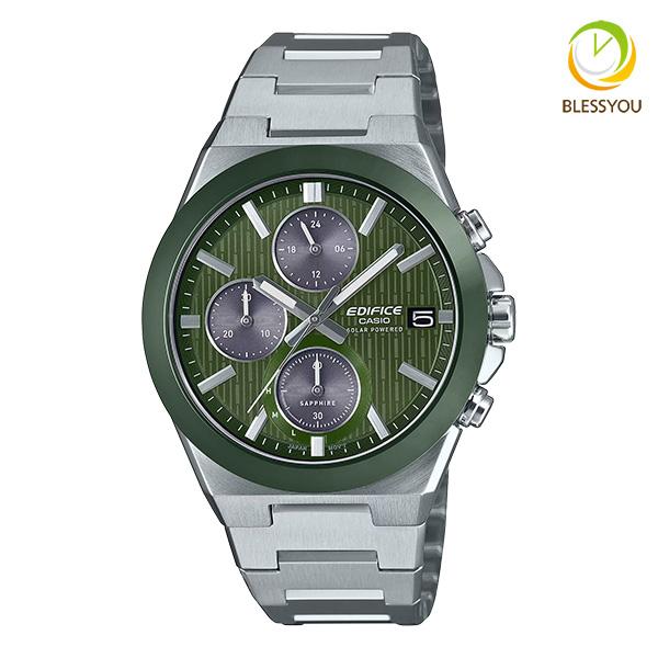 腕時計 メンズ CASIO EDIFICE カシオ エディフィス セラミッククロノ ソーラー EFS...