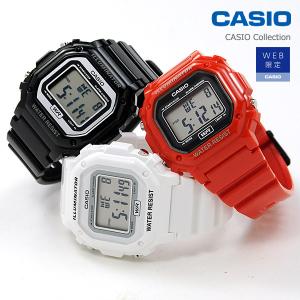 カシオ デジタル ウォッチ 腕時計 CASIO F-108WHC-4AJF 3,0  f108whc 光沢あり/レッド/ホワイト/ブラック/｜blessyou