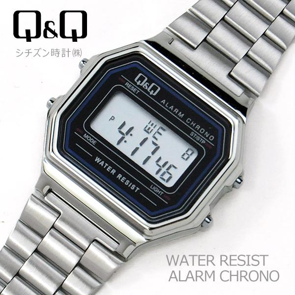 シンプル 腕時計 Q&amp;Q シチズン カジュアル 安い  ネコポス配送 g01a-001vk 3気圧防...
