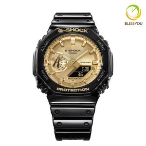 ジーショック GA-2100GB-1AJF 17,5 2023年8月 Gショック 腕時計 メンズ CASIO カシオ  G-SHOCK ファッションアイテム アウトドア ギフト 人気｜blessyou