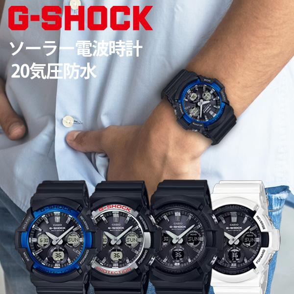 G-SHOCK 正規品 ソーラー電波時計 アナログ コンビネーション GAW-100 select ...