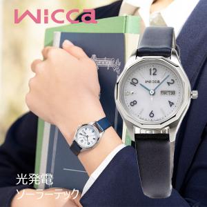 シチズン ソーラー レディース 腕時計 ウィッカ CITIZEN KH3-517-10  17,0  レザーバンド アラビア数字｜blessyou