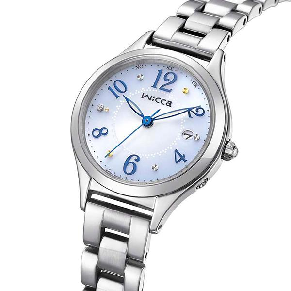 CITIZEN wicca KS1-210-91 シチズン ソーラー電波 腕時計 レディース ウィッ...