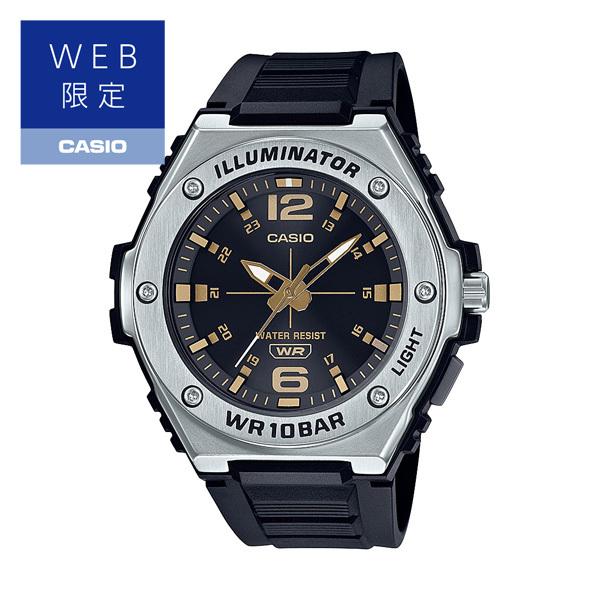 カシオ スタンダード 腕時計 10気圧防水 2022年5月 MWA-100H-1A2JF 6,0 プ...
