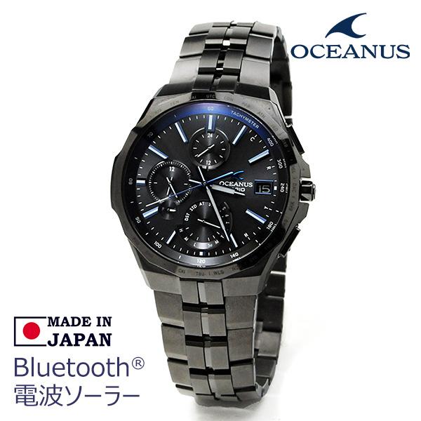 casio オシアナス 腕時計 メンズ 電波ソーラー モバイルリンク 時計 日本製 Manta OC...