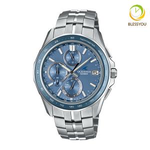 Manta（OCEANUS） CASIO OCEANUS ソーラー電波 チタン Manta S7000 白