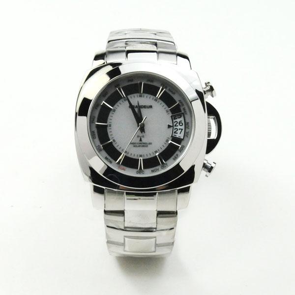 在庫限り◆ 決算セール グランドール ソーラー電波  腕時計 GRANDEUR  RCW011W1 ...