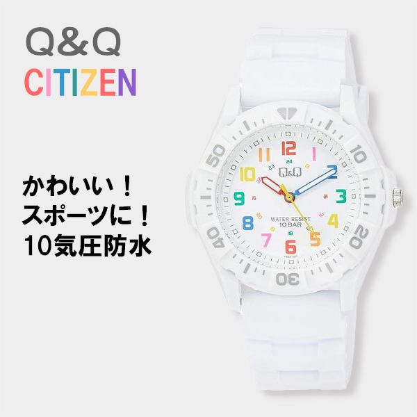腕時計 レディース 安い かわいい Q&amp;Q シチズン  wh/mi 安い 20代 防水  ネコポス配...