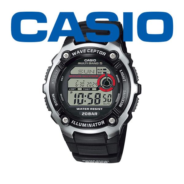 カシオ 電波 メンズ 腕時計 スポーツギア ウェーブセプター 2021年8月 WV-200R-1AJ...
