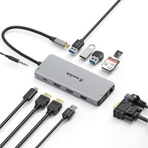 USBハブ type-c SDカード VGA HDMI（分配器、切替器）の商品一覧 