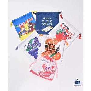 お菓子 ポーチ 小物入れ かわいい 面白い お菓子フラット巾着 ギフト プレゼント