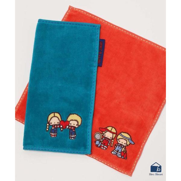 サンリオ グッズ パティ ジミー ハンカチ レディース おしゃれ タオルハンカチ 刺繍 吸水 パティ...