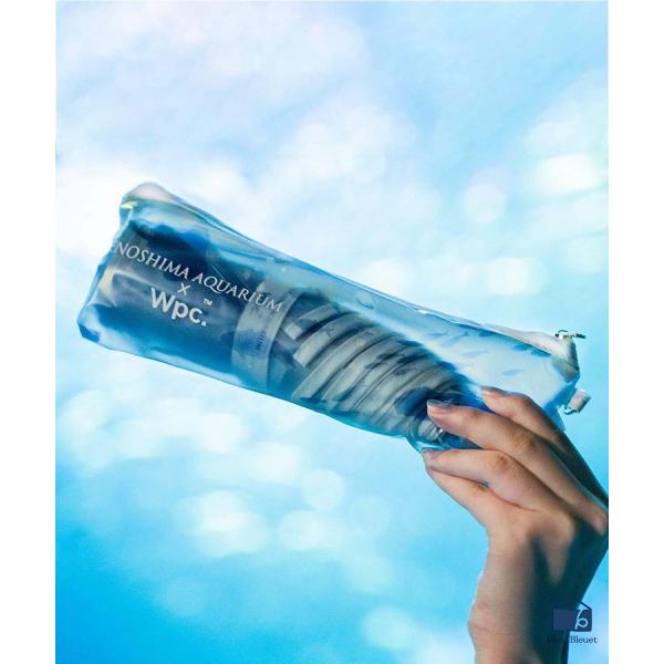 雨折傘 折り畳み ビニール傘 レディース 江ノ島水族館 ワールドパーティー 魚 クラゲ 水中 半透明...