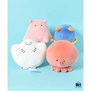 母の日 2024 プレゼント ぬいぐるみ 人形  かわいい ふわふわメンダコ ウミウシ タコ エイ 海 深海 水族館 ギフト 海の生き物1マスコットM｜ブルーブルーエYahoo!店