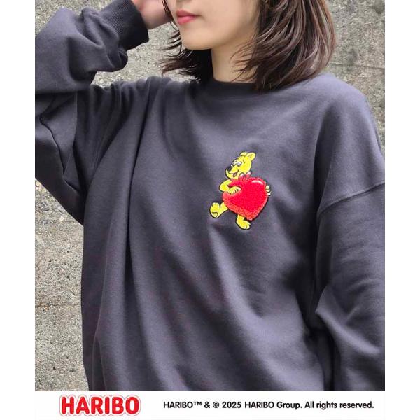 セール ハリボー グッズ トレーナー レディース 長袖 スウェット ゆったり おしゃれ アメカジ お...