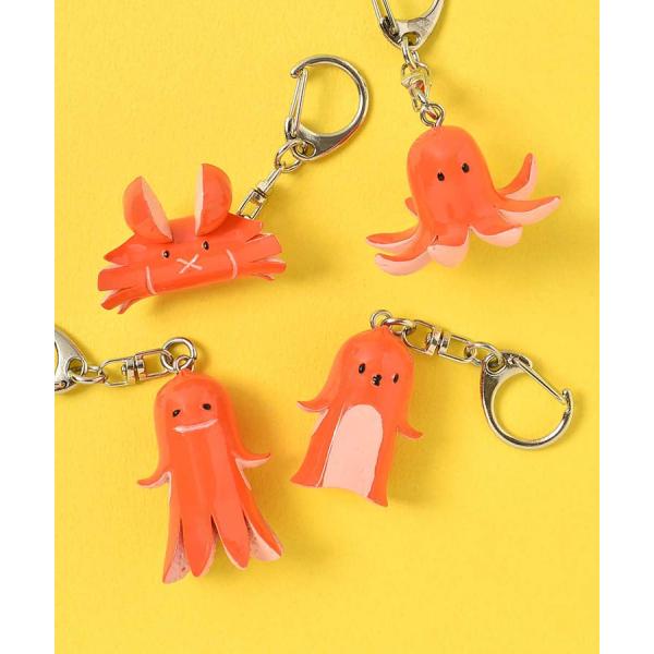 キーホルダー キーリング チャーム レディース ソーセージ キャラクター かわいい おもしろ 食べ物...