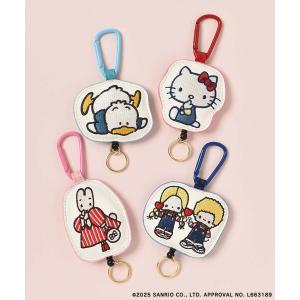 Sanrio グッズ カラビナ キーホルダー レディース キティ ペックル パティ＆ジミー マロンクリーム おしゃれ 伸びる サンリオキャラクター カラビナ付きリール｜ブルーブルーエYahoo!店