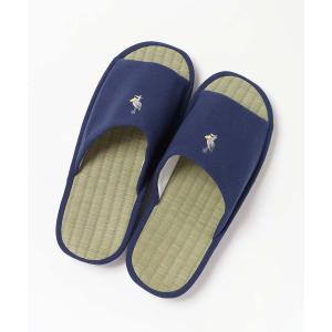 畳 スリッパ い草 イグサ ルームシューズ 前...の詳細画像1