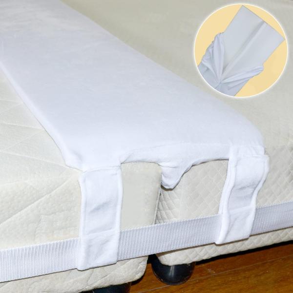 洗濯できるすきまパッド マットレスバンド セット 幅30cm パッドカバー取外し可能 アップグレード...