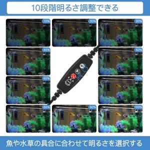水槽 ライト LED 水槽用 小型 30cm ...の詳細画像2